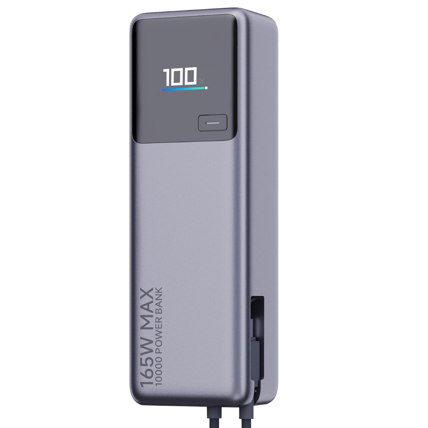 Xiaomi 165W Power Bank 10000mAh (Integrated Cable)-Silver - Guards On Duty Shop & Security Guards