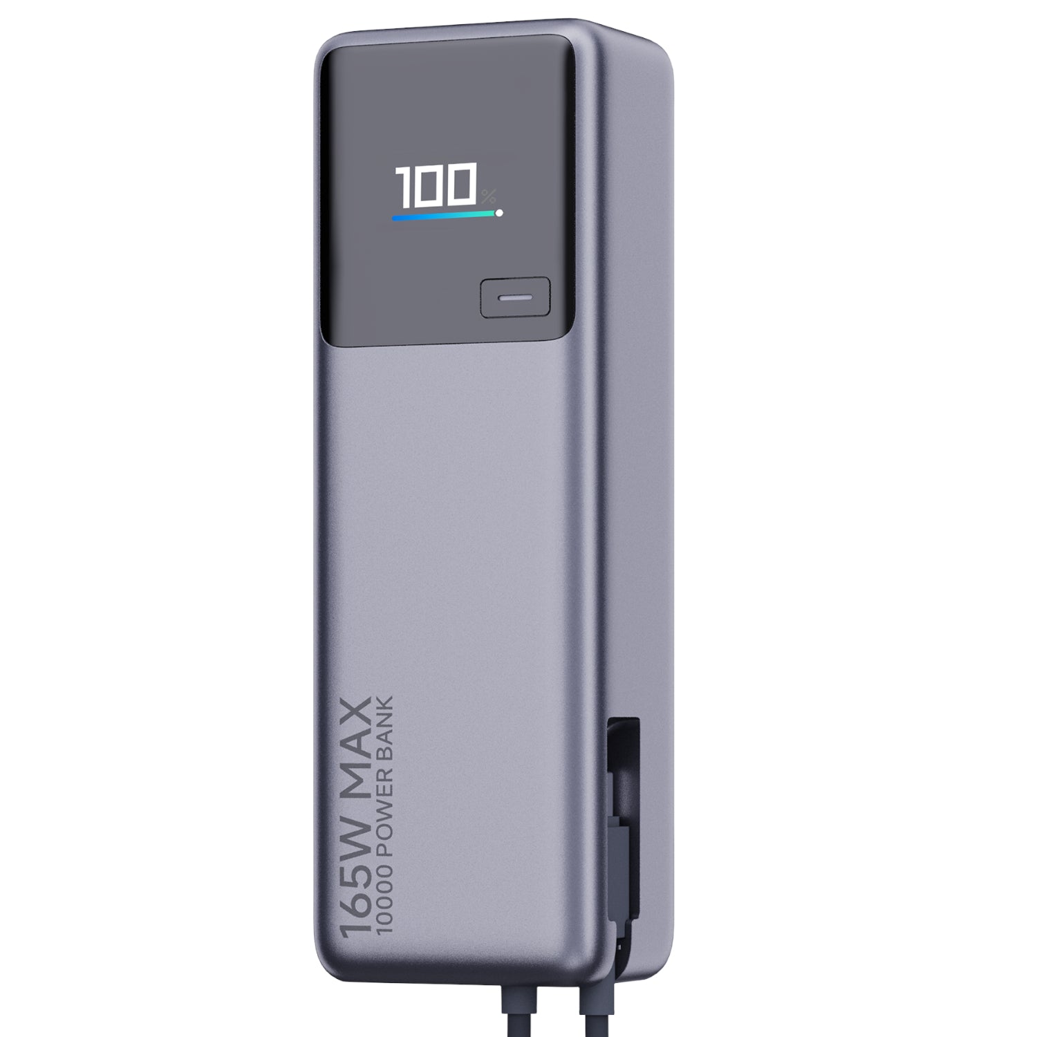 Xiaomi 165W Power Bank 10000mAh (Integrated Cable)-Silver - Guards On Duty Shop & Security Guards