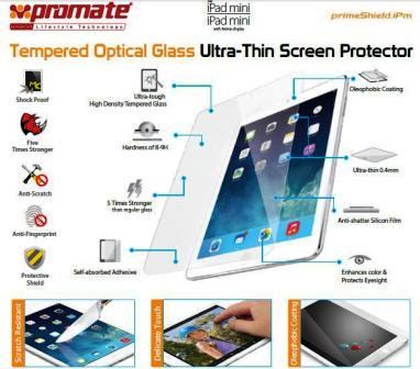 Promate Primeshield.Ipm Premium Ultra-Thin Tempered