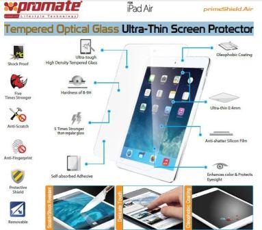 Promate Primeshield.Air Premium Ultra-Thin Tempered