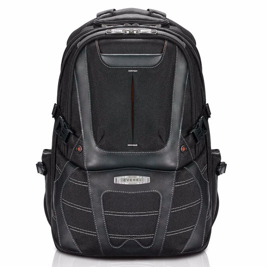 EVERKI CONCEPT BACKPACK | Fits up to 17.3 inch laptops | Travel friendly | Opens 180 | Hard-shell quick-access sunglasses case