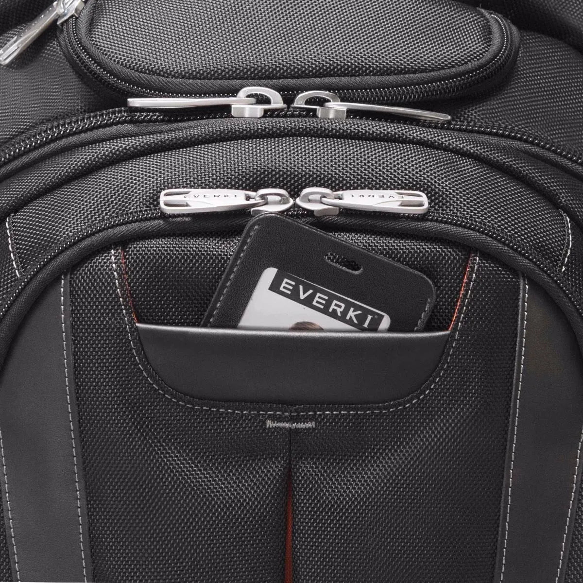 EVERKI CONCEPT BACKPACK | Fits up to 17.3 inch laptops | Travel friendly | Opens 180 | Hard-shell quick-access sunglasses case
