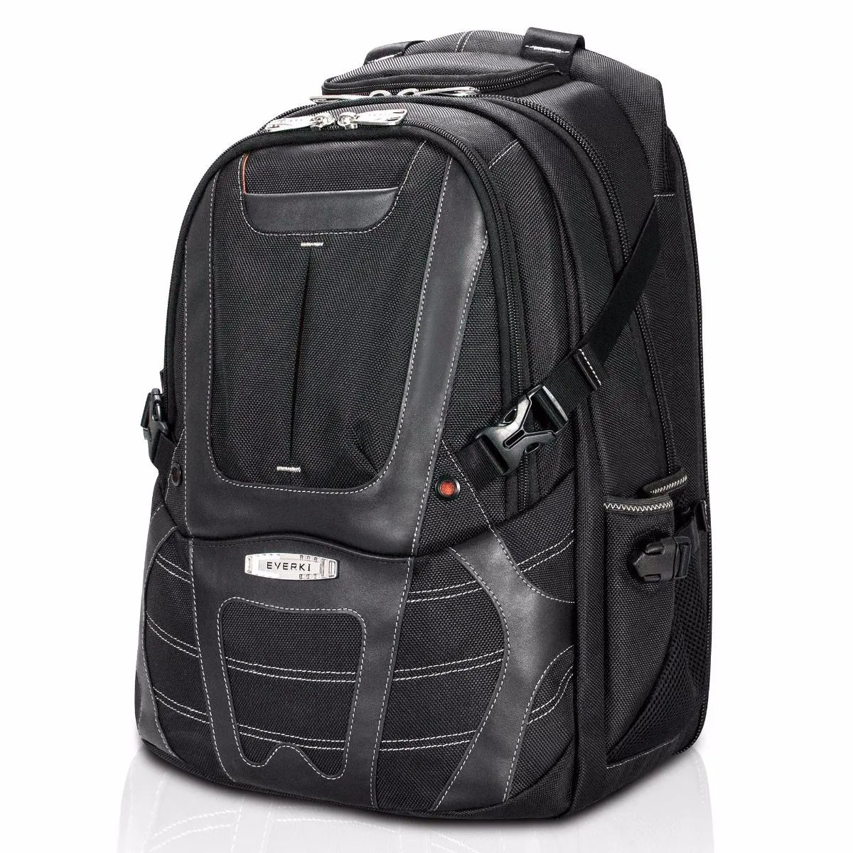 EVERKI CONCEPT BACKPACK | Fits up to 17.3 inch laptops | Travel friendly | Opens 180 | Hard-shell quick-access sunglasses case