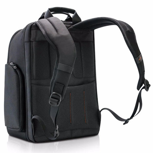 EVERKI ONYX BACKPACK | Fits up to 15.6 inch laptops | Black | Discreet RFID-safe pocket | Travel friendly | Opens 180