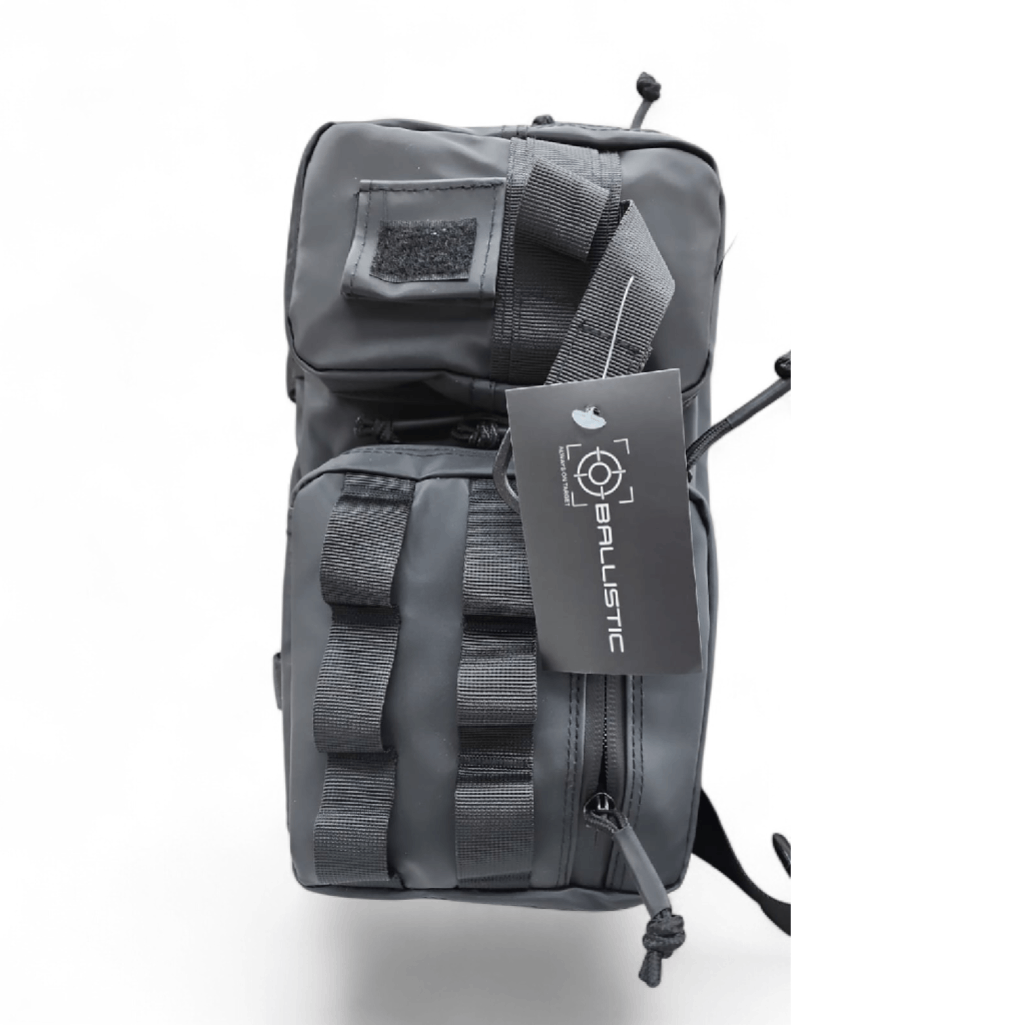 Ballistic Tactical Sling Bag Black – Crossbody Edc Shoulder Pack FAS9-19B