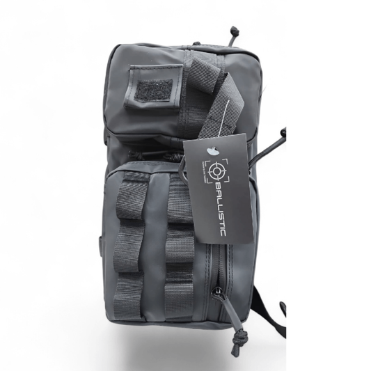 Ballistic Tactical Sling Bag Black – Crossbody Edc Shoulder Pack FAS9-19B