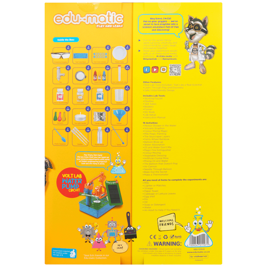 Edu-matic My Laboratory with 19 Experiments - Guards On Duty Shop & Security Guards