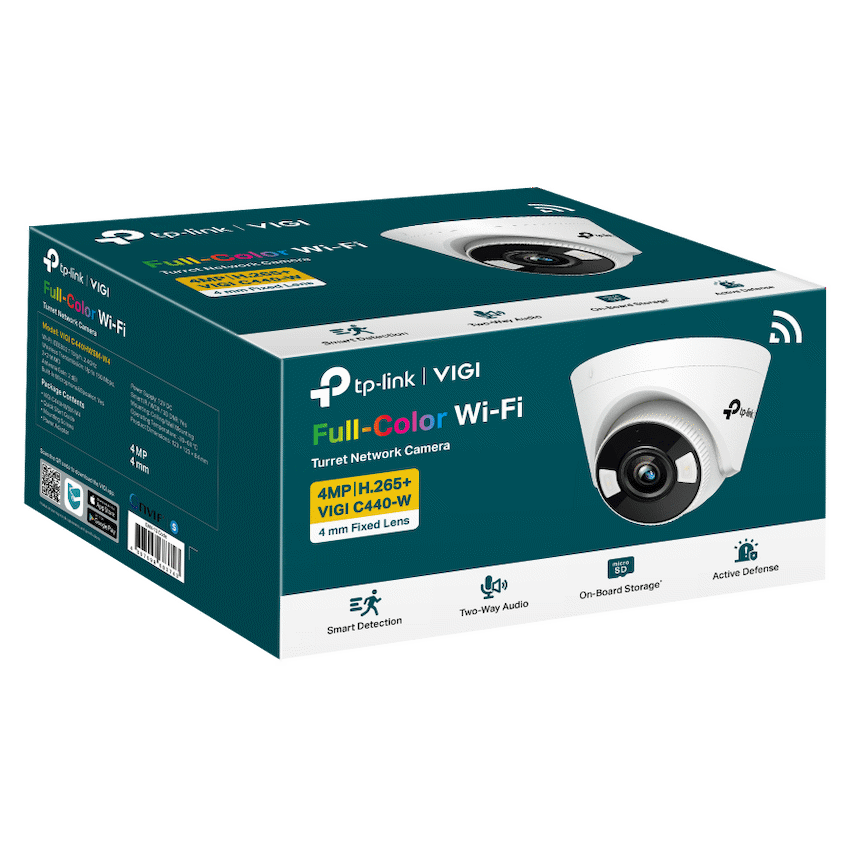 TP-Link Vigi C440 4MP 4mm Full-Color Turret Network Camera
