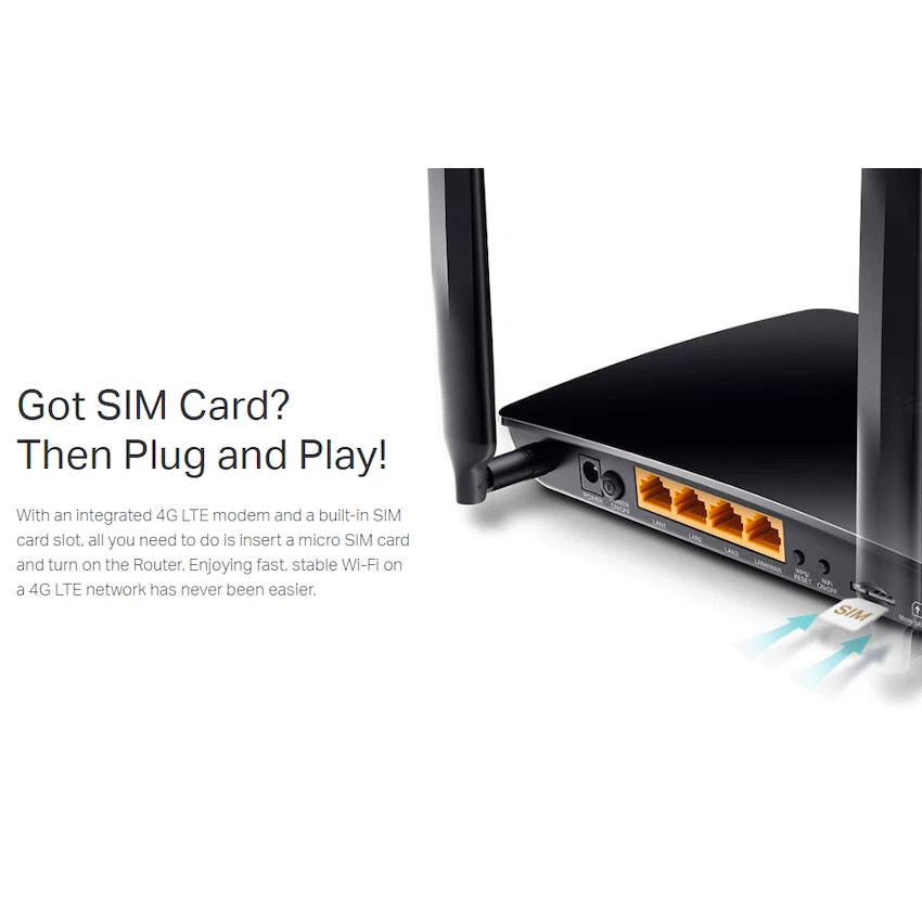 TL-MR6400 300Mbps Wireless N 4G LTE Router
