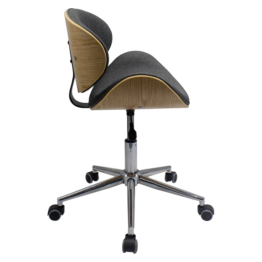 Amos Mid Back Office Chair - Grey