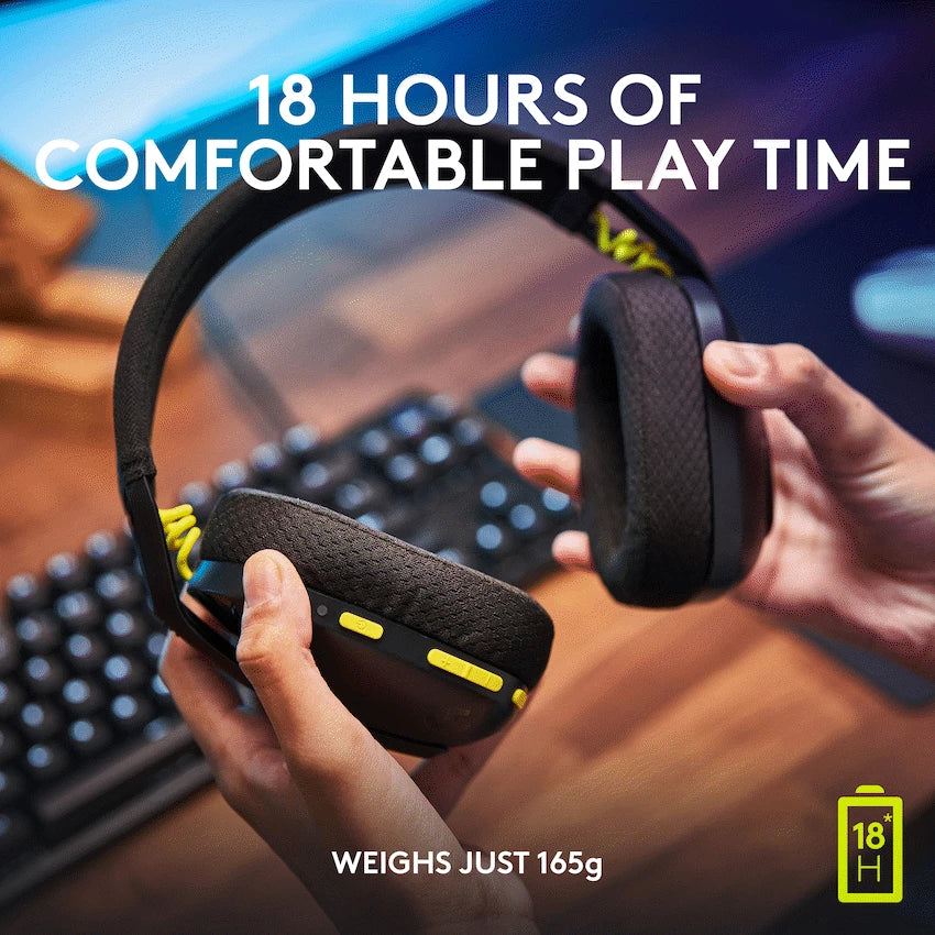 Logitech(R) G435 LIGHTSPEED Wireless Gaming Headset - Black