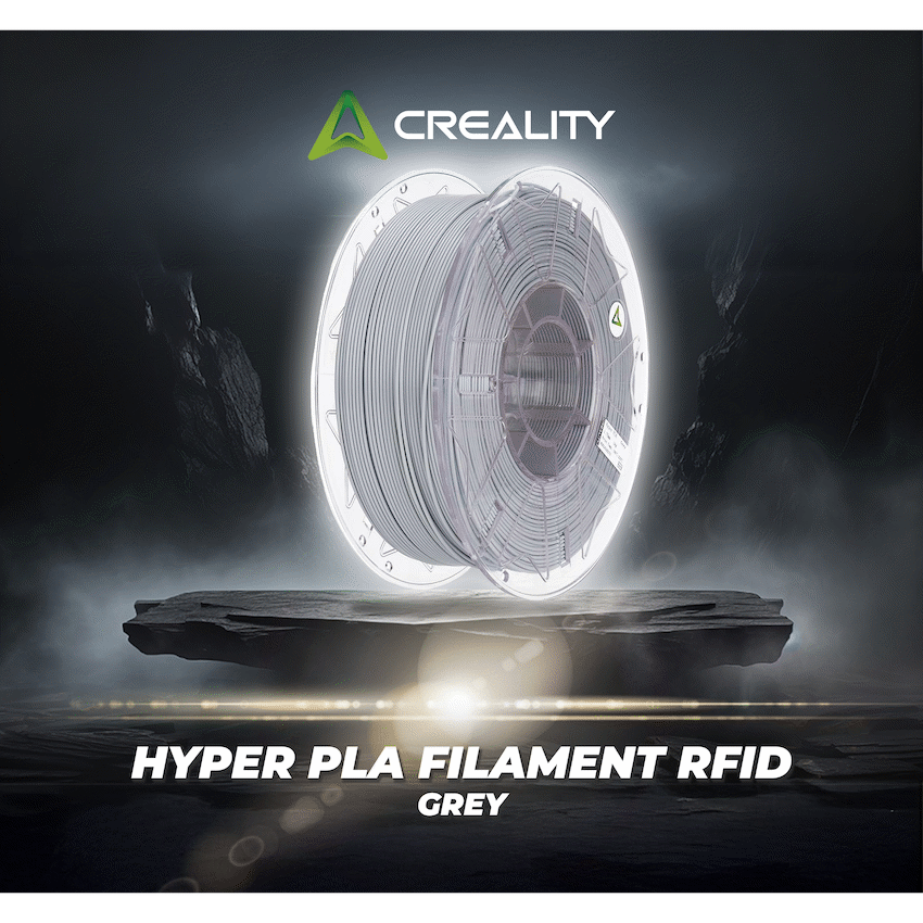 Creality Hyper PLA Filament RFID - Grey - Guards On Duty Shop & Security Guards