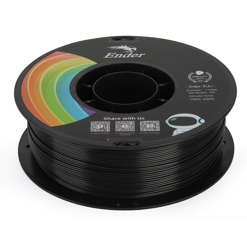 Ender PLA+ Filament Black 1Kg