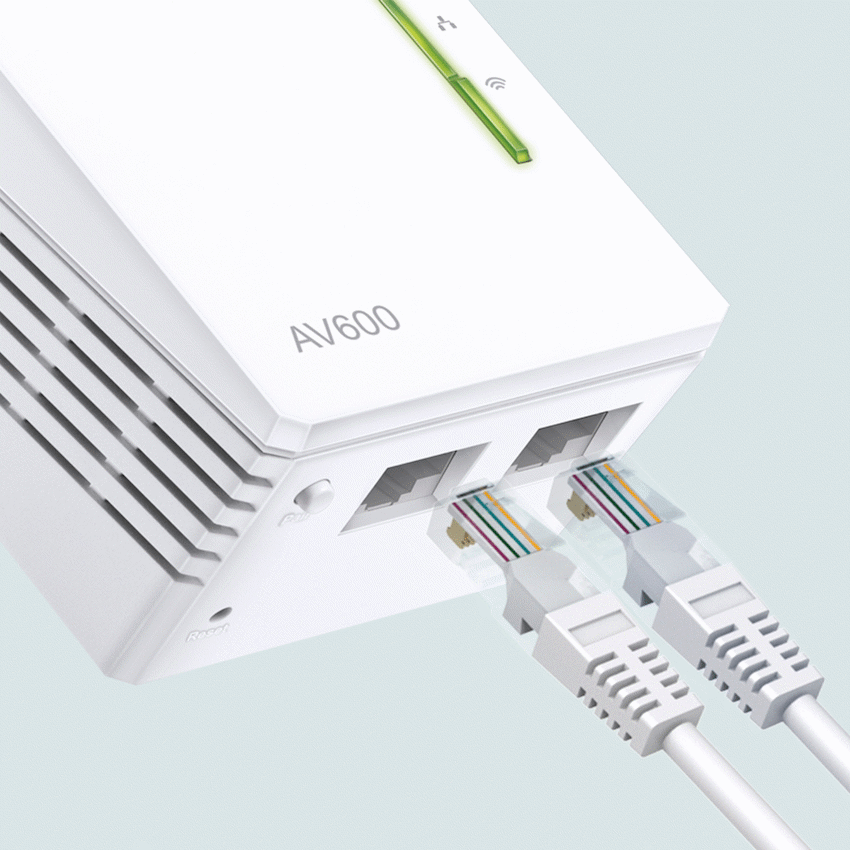 TL-WPA4220 AV600 Powerline Wi-Fi Extender
