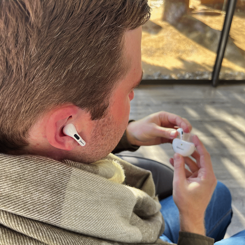 Amplify Astro Series True Wireless Earphones - White - Guards On Duty Shop & Security Guards