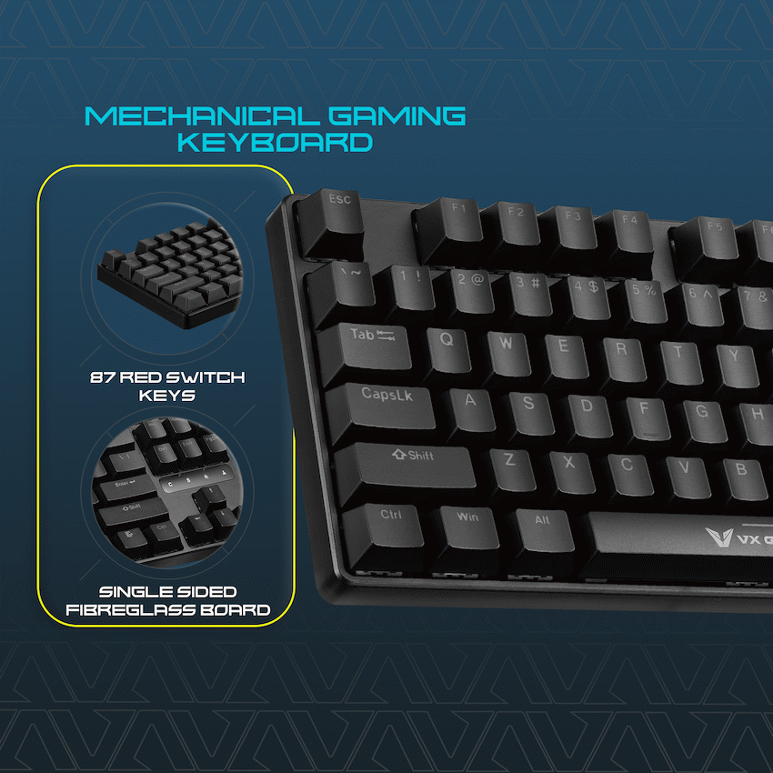 VX Gaming Hermes Series Mechanical Gaming Keyboard
