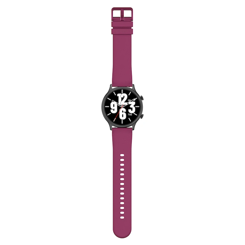 Volkano Halo Series Smartwatch - Burgundy