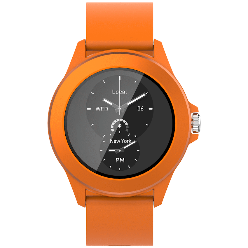 Volkano Splash Series Round Smartwatch - Orange