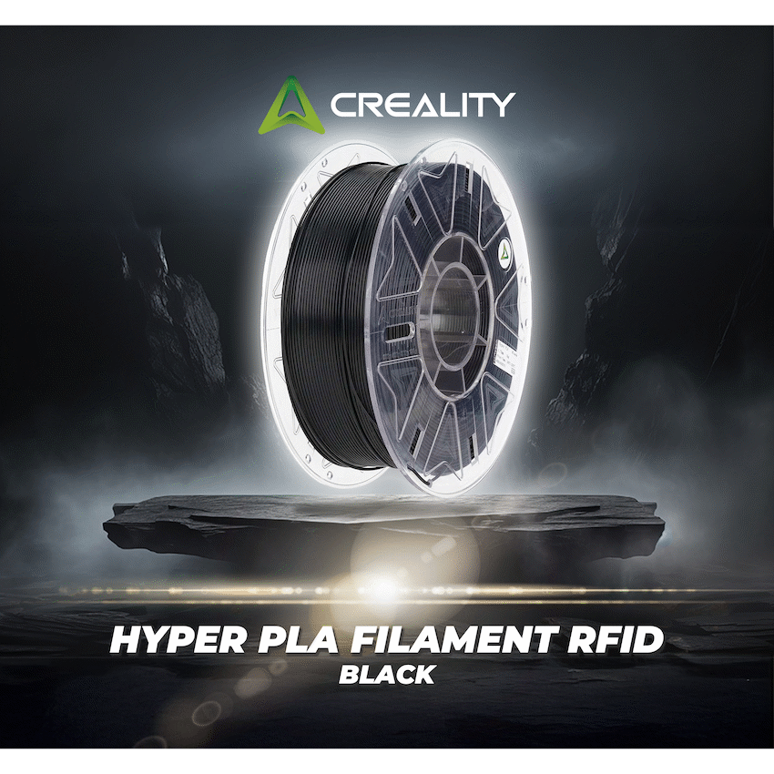 Creality Hyper PLA Filament RFID Black - Guards On Duty Shop & Security Guards