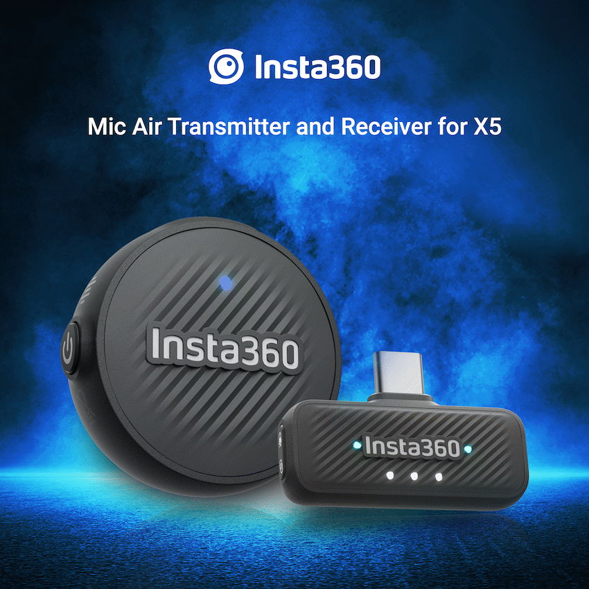 Insta360 Mic Air Transmitter and Receiver for X5