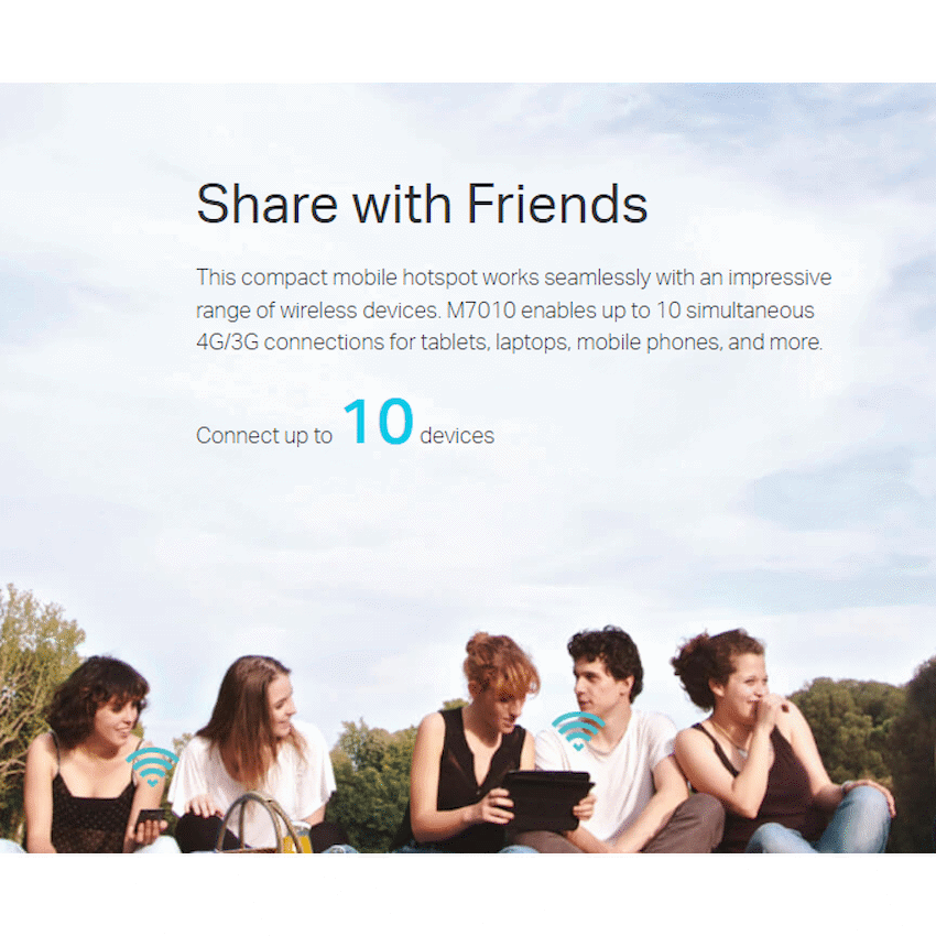 M7010 150Mbps 4G LTE Mobile Wi-Fi