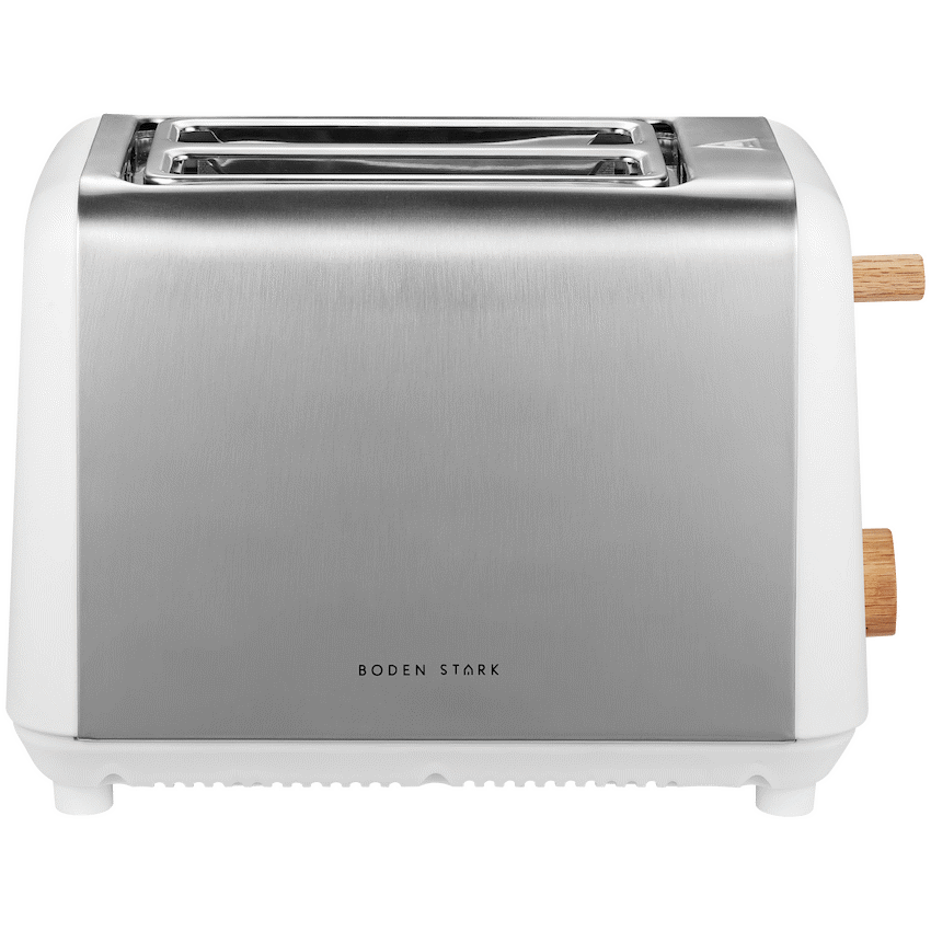 Boden Stark Anson Collection 2 Slice SS Toaster - White