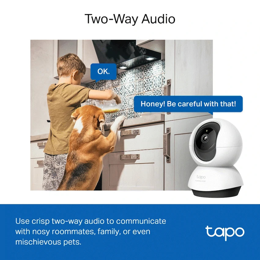 Tapo TP-Link Tapo Pan/Tilt AI Home Security Wi-Fi Camera