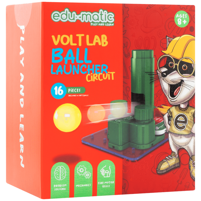 Edu-matic Volt Lab Ball Launcher Circuit