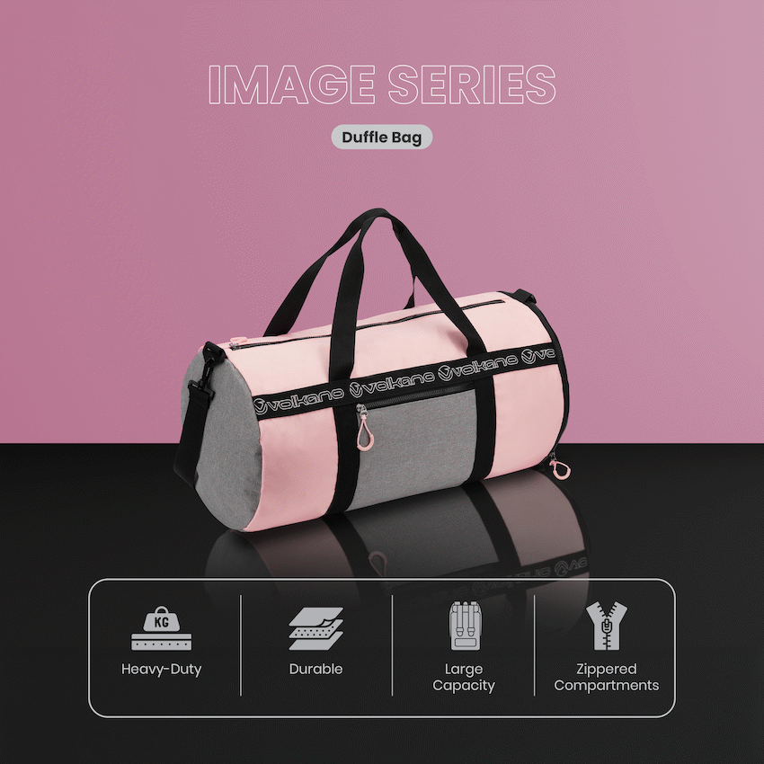 Volkano Image 45l Duffle - Pink