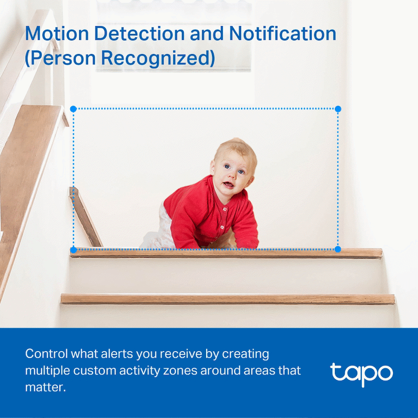 TP-Link Tapo C200P2 Pan/Tilt Home Security Wi-Fi Camera
