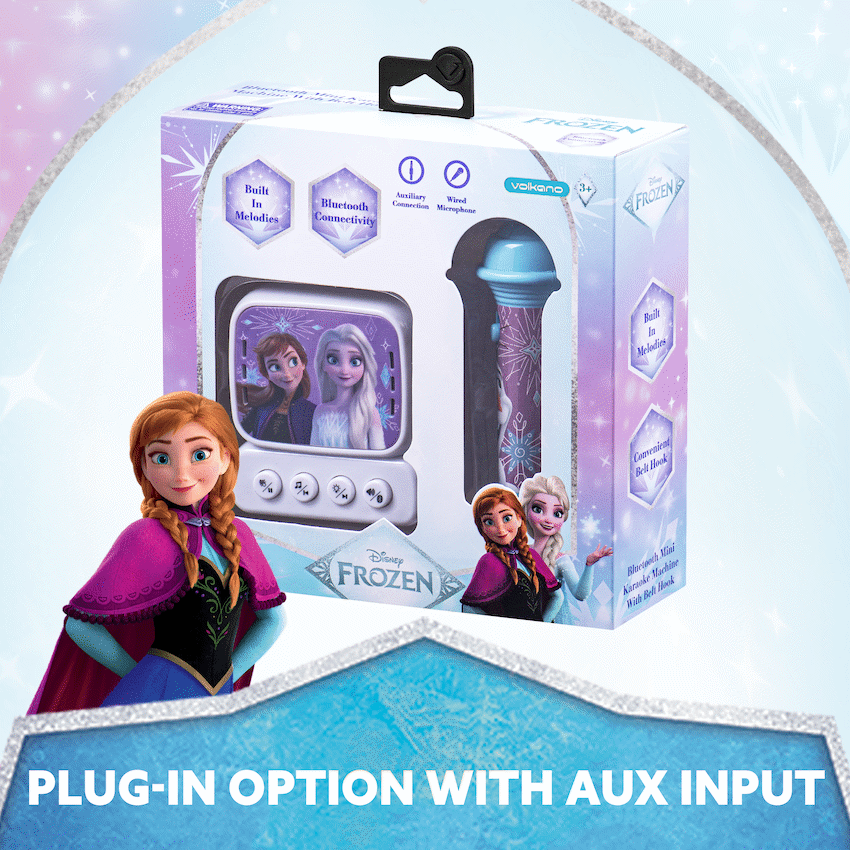 Disney Frozen Bluetooth Mini Karaoke Machine with Belt Hook - Guards On Duty Shop & Security Guards