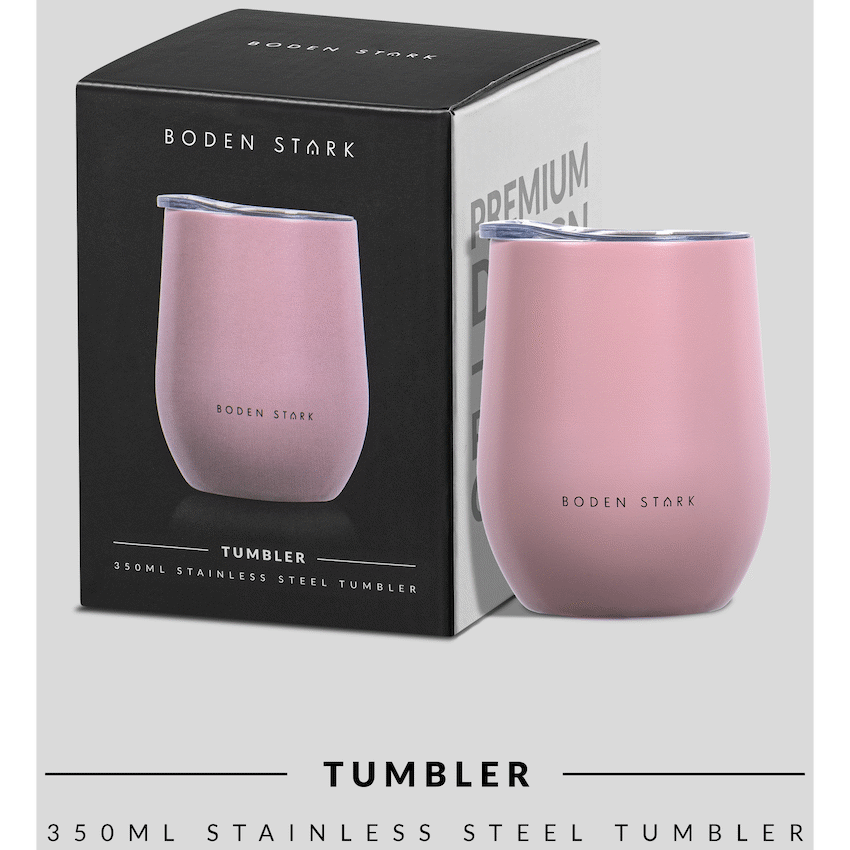 Boden Stark Tumbler 350ml Pink
