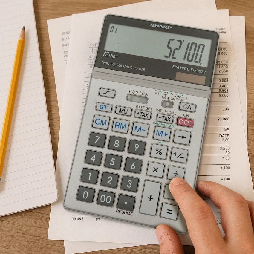 Sharp EL387V Multi-Function Calculator - Guards On Duty Shop & Security Guards