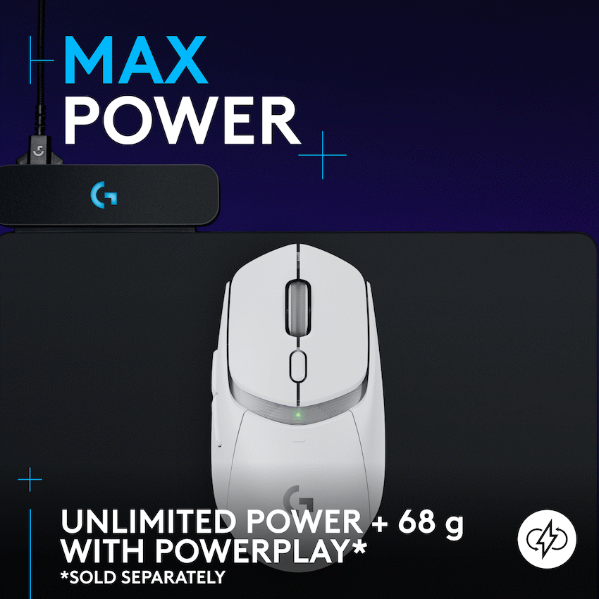 Logitech(R) G309 Lightspeed Wireless Mouse - White - Guards On Duty Shop & Security Guards