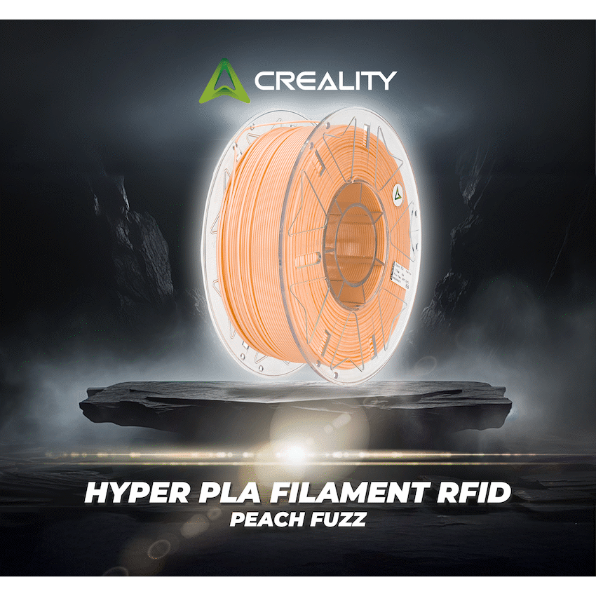 Creality Hyper PLA Filament RFID Peach Fuzz - Guards On Duty Shop & Security Guards