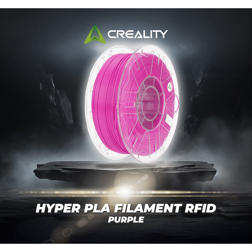 Creality Hyper PLA Filament RFID Purple - Guards On Duty Shop & Security Guards
