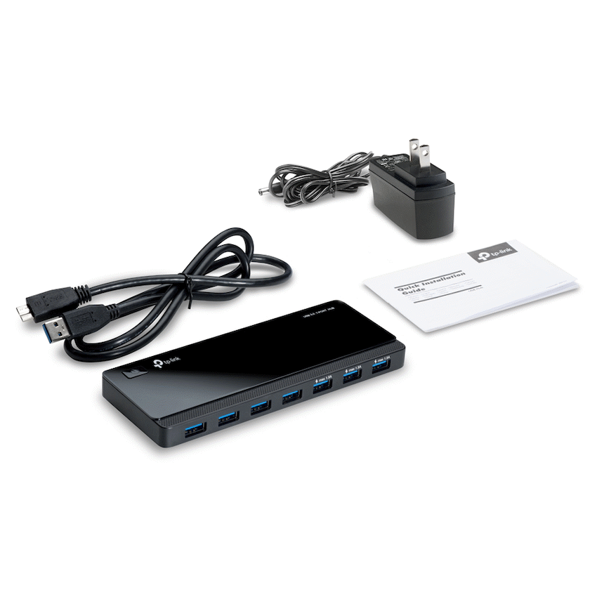 UH700 USB 3.0 7-Port Hub with 2 Charging Ports