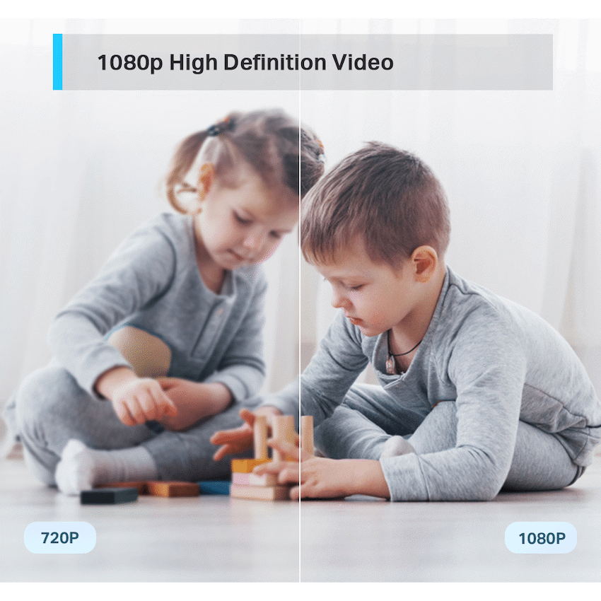 Tapo TP-Link Tapo C200 1080p Pan/Tilt Home Security Wi-Fi Camera