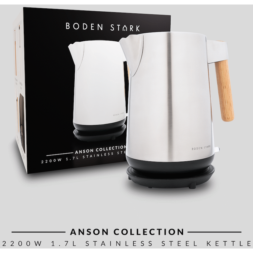 Boden Stark Anson Collection 1.7l 2000w SS Kettle - Guards On Duty Shop & Security Guards