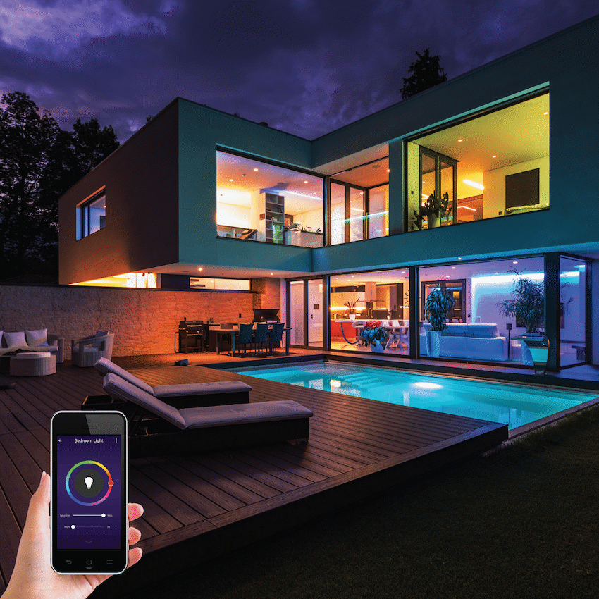 Smart Wi-Fi Bulb 6w LED RGB White - Bayonet - Guards On Duty Shop & Security Guards