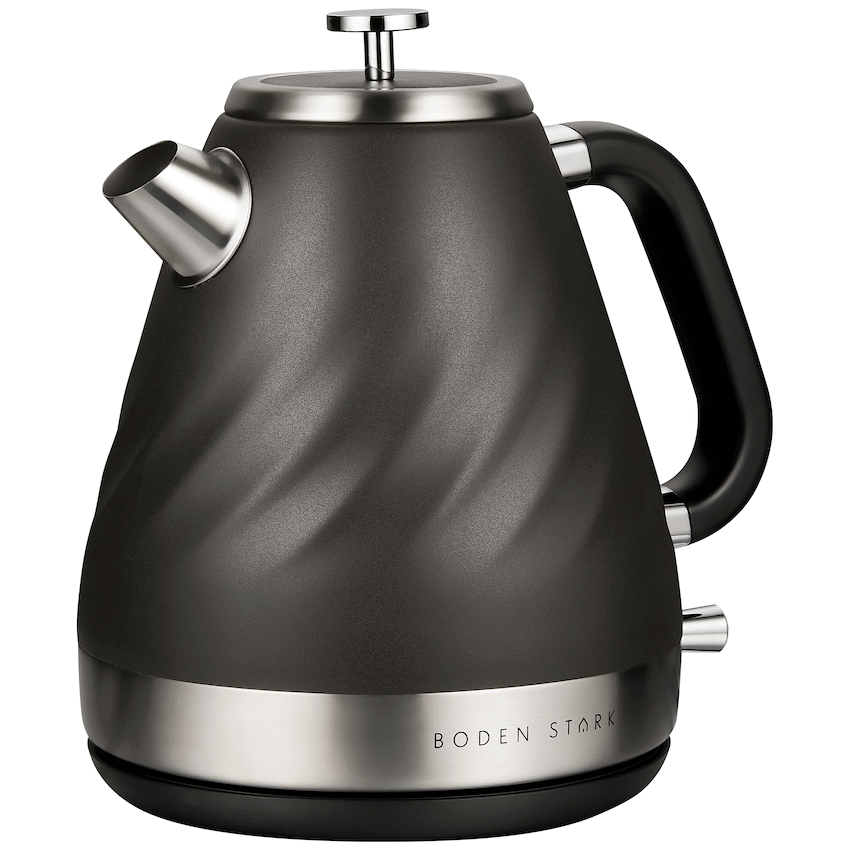 Boden Stark 1.7l Stainless Steel Kettle - Charcoal - Guards On Duty Shop & Security Guards