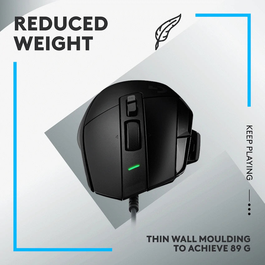 Logitech(R) G502 X Gaming Mouse - Black