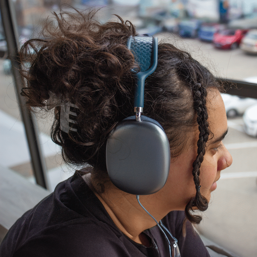 Amplify Zenith Series Aux Headphones - Blue - Guards On Duty Shop & Security Guards