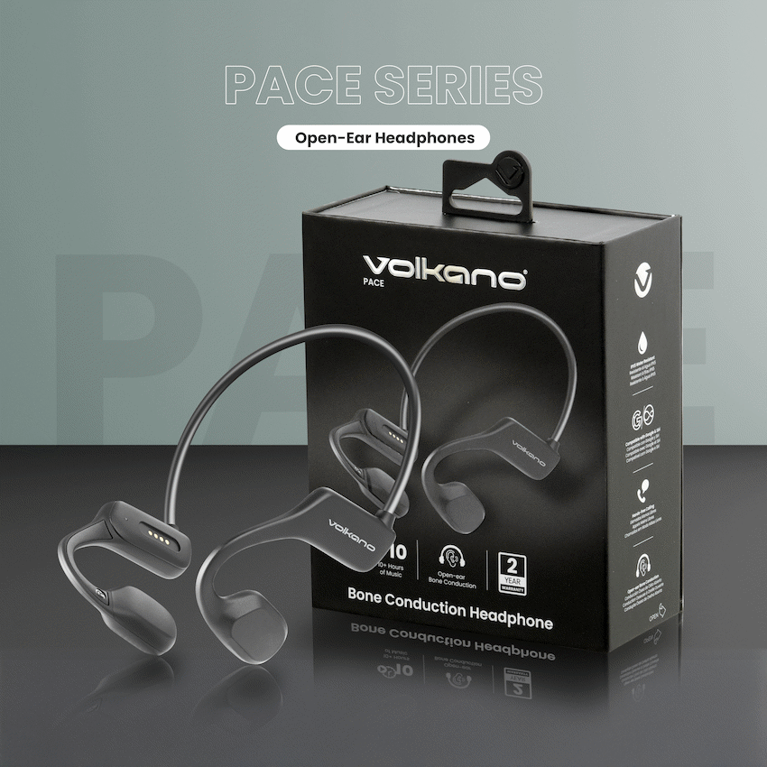 Volkano Pace Series Open-ear Bone Conduction Headphone