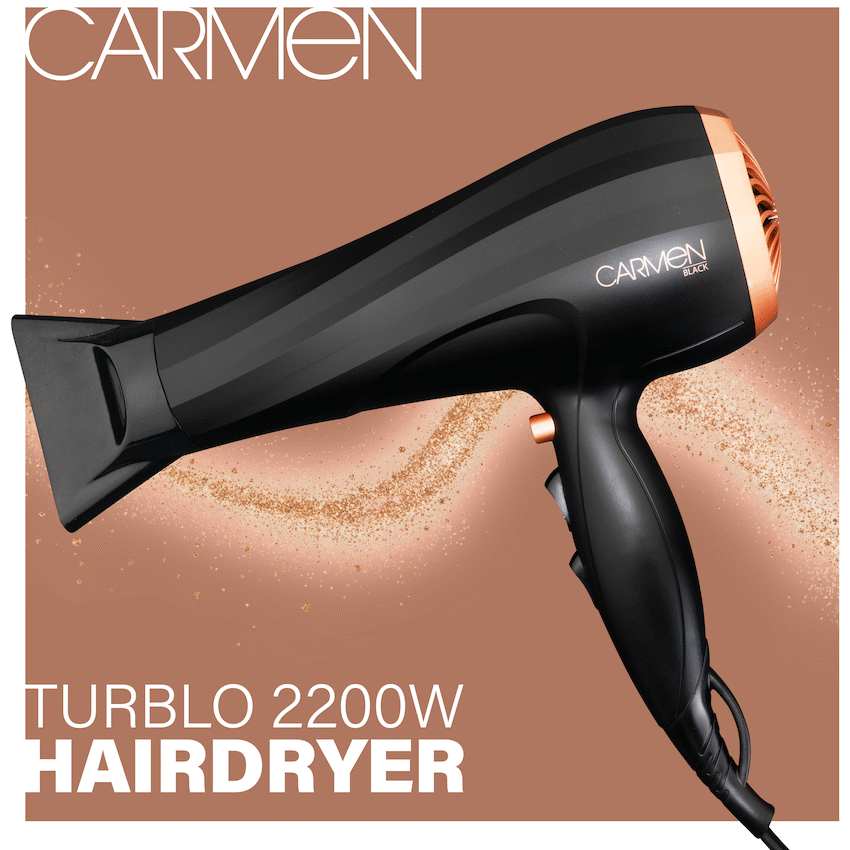 Carmen Turblo 2200w Hair Dryer