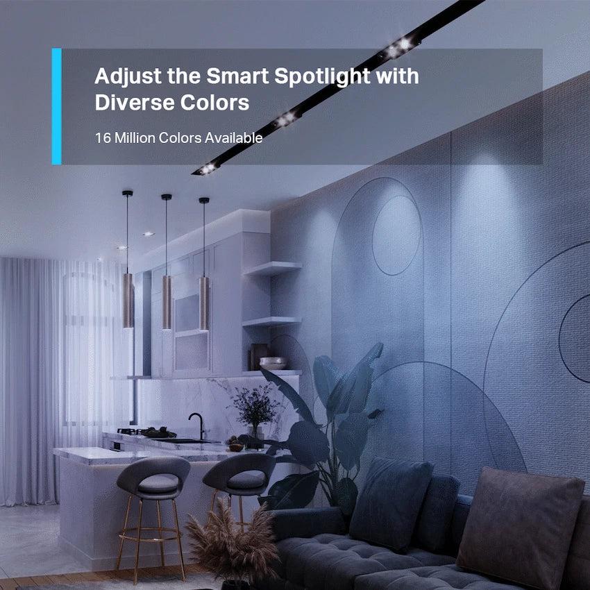 TP-Link Tapo TL33 3.7W Smart Wi-Fi Multicolour, Dimmable, GU10