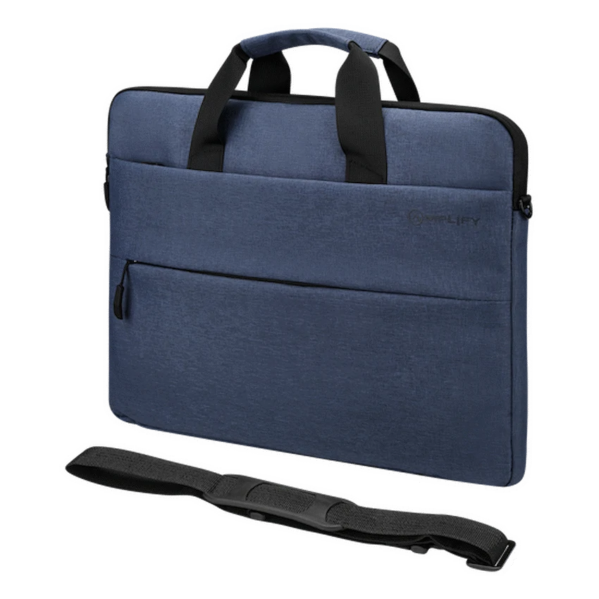 Amplify Cuba 15.6" Laptop Shoulder Bag Navy - Guards On Duty Shop & Security Guards