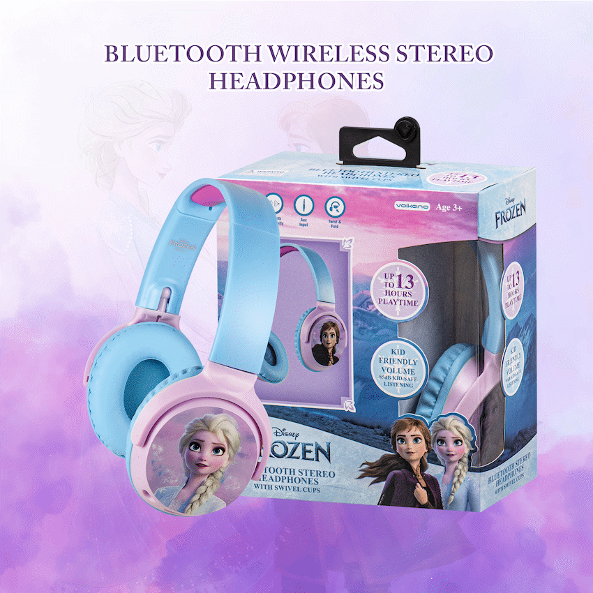 Disney Frozen Bluetooth Wireless Stereo Headphones - Guards On Duty Shop & Security Guards