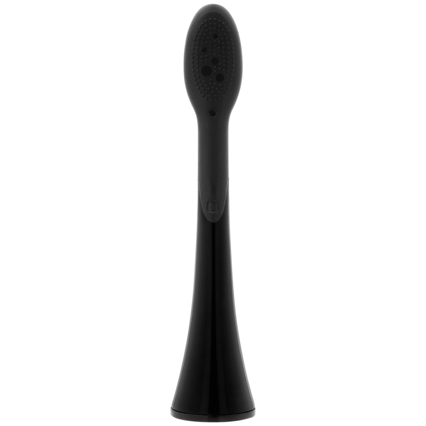2 Replacement toothbrush heads - Black - Guards On Duty Shop & Security Guards