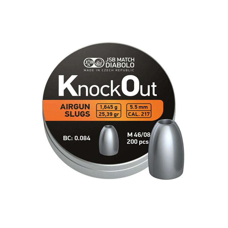 Jsb Knock Out Slugs 5.5mm 200Count Jsb-546123-200